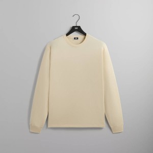 White Men Kith Long Sleeve Vintage Wash Shirts | 7635-ZPCID