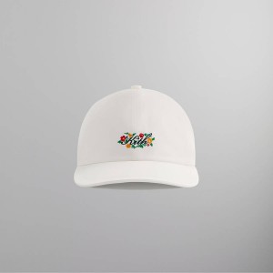 White Men Kith Nylon Leggero Classic Cap | 7639-FBHNK