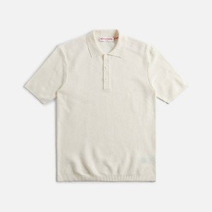 White Men Kith Orlebar Brown Maranon Cloud Shirts | 5296-EZAVB