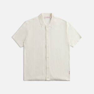White Men Kith Orlebar Brown Tiernan Shirts | 9285-KUFIW
