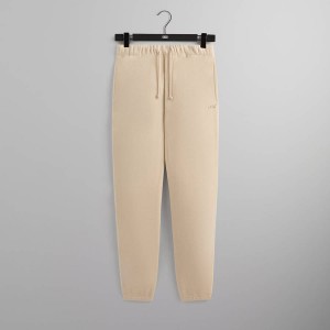 White Men Kith Polar Fleece Emmons Sweat Pants | 3159-ULMIT