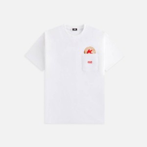 White Men Kith Treats Jelly Doughnut Pocket T-Shirt | 4102-ISKMJ