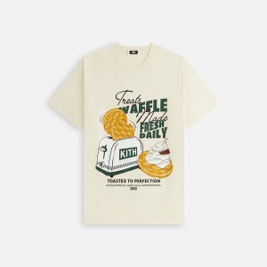 White Men Kith Treats Waffle Toaster Vintage Shirts | 3758-KWZVT