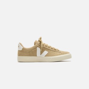 White Men Kith Veja Campo Sneakers | 5214-MPNGO