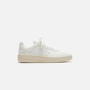White Men Kith Veja V-90 Sneakers | 4170-DJEKZ
