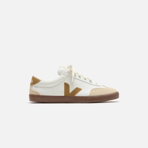 White Men Kith Veja Volley Sneakers | 4197-EUGMI