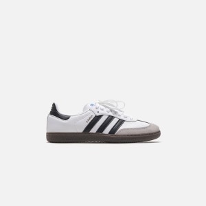 White Men Kith adidas Samba OG Sneakers | 2196-FEPYT