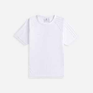 White Men Kith adidas x JJJJound Football T-Shirt | 5749-BKHFU