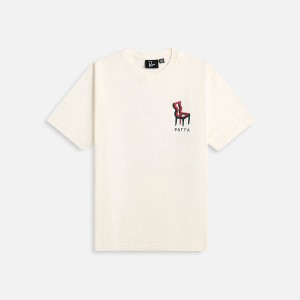 White Men Kith by Parra Face Ball T-Shirt | 5897-LBXDC
