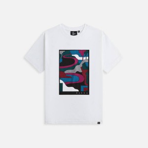 White Men Kith by Parra The Stelvio T-Shirt | 3512-IMWET
