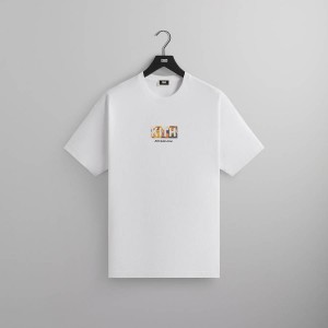 White Men Kith for Alvin Armstrong Gallery T-Shirt | 7802-ZGKXO