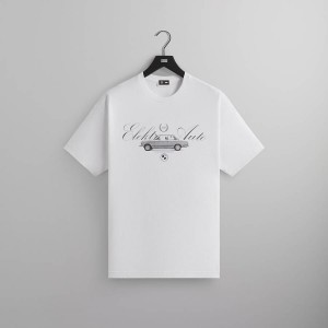 White Men Kith for BMW 1602 Vintage T-Shirt | 9207-FREYA