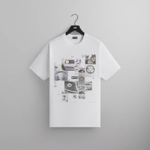 White Men Kith for BMW Motorsport Vintage Shirts | 6972-MNPZU