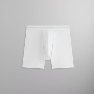 White Men Kith for Calvin Klein Classic Boxer Brief Shorts | 7438-PUZSL