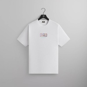 White Men Kith for Marcus Troy Gallery T-Shirt | 1456-XUOHI