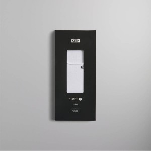 White Men Kith for Stance Classic Super Invisible Socks | 0469-DQPSF