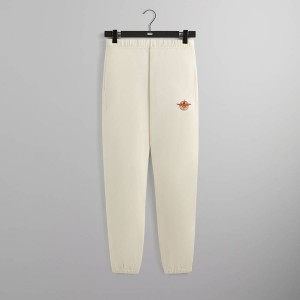 White Men Kith for the New York Knicks Wingman Vintage Nelson Sweat Pants | 7594-ZBADR