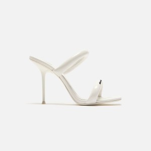White Women Kith Alexander Wang Julie 105 Tubular Sandal Heels | 6821-ZLNET
