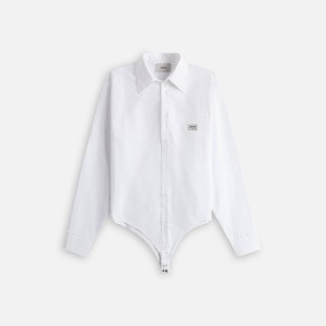 White Women Kith Coperni Bodysuit Poplin Shirts | 3705-PQHIR