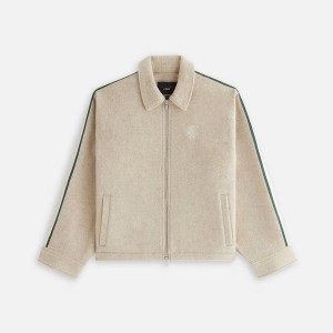 White Women Kith Corwin Coach Zip Sweaters | 8207-TCFWK
