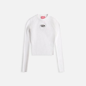 White Women Kith Diesel M-Valari Long Sleeve Shirts | 3097-KVXRO