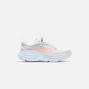 White Women Kith HOKA WMNS Bondi 8 Sneakers | 4826-JNPZS