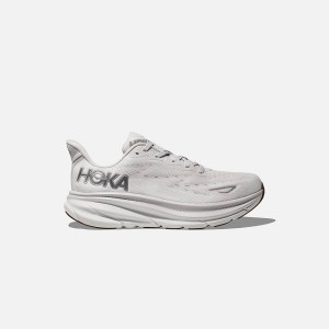 White Women Kith Hoka WMNS Clifton 9 Sneakers | 1789-HKPGT