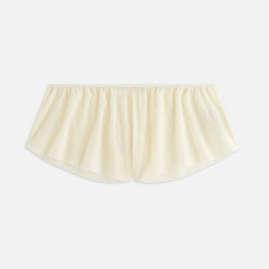 White Women Kith Mesh Tap Shorty Underwear | 7920-MEYZP