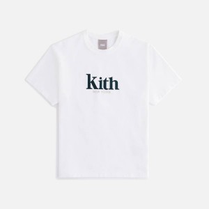 White Women Kith Mott New York II T-Shirt | 6107-FUSZM