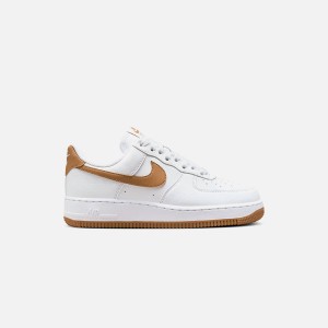 White Women Kith Nike WMNS Air Force 1 '07 Next Nature Sneakers | 3710-SVFDC