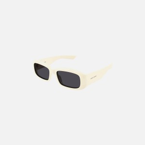 White Women Kith Saint Laurent Rectangle Sunglasses Eyewear | 1306-ZSLMQ