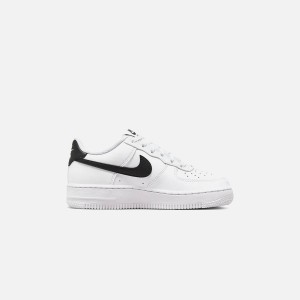 White / Black Men Kith Nike GS Air Force 1 Sneakers | 3419-RMBOU