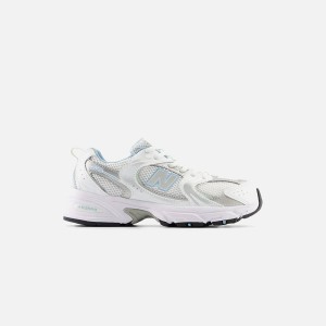 White / Blue Kids' Kith New Balance GS 530 Sneakers | 6081-CKGPF