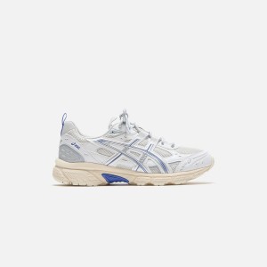 White / Blue Men Kith ASICS Gel-Nunobiki Sneakers | 0729-GFYJA
