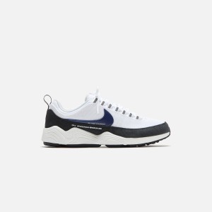 White / Blue / Black Men Kith Nike x Fragment Air Zoom Spiridon Sneakers | 3689-ZJWGI