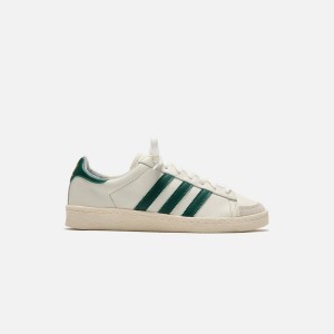 White / Dark Green Men Kith adidas Jabbar Low Sneakers | 2374-KHAQB