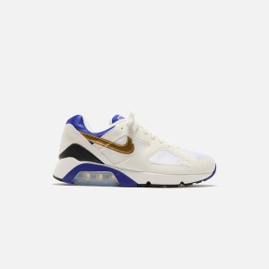 White / Gold Men Kith Nike Air 180 Sneakers | 8210-YISCA