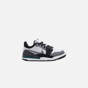 White / Green / Black / Grey Kids' Kith Nike PS Air Jordan Legacy 312 Low Sneakers | 0168-IZWJO