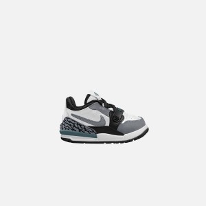 White / Green / Black / Grey Kids' Kith Nike TD Air Jordan Legacy 312 Low Sneakers | 9021-WMJVA