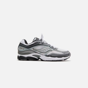 White / Grey Men Kith Saucony Progrid Omni 9 Sneakers | 8306-RBTXP