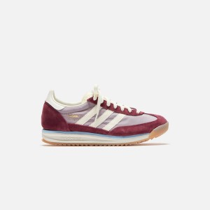 White / Grey Red Men Kith adidas SL 72 RS Sneakers | 2950-RKUJM