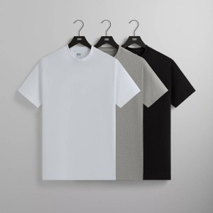 White / Grey / Black Men Kith 3-Pack Undershirt Underwear | 1745-YNTUC