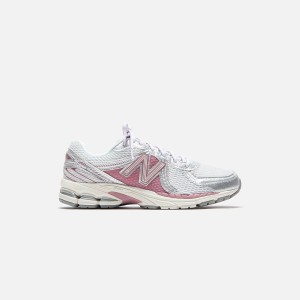 White / Pink Men Kith New Balance 860v2 Sneakers | 0951-KASIP