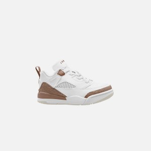White / Pink / Brown Kids' Kith Nike PS Spizike Low Sneakers | 3819-KGNYB