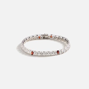 White / Red Men Kith Hatton Labs Drop Bracelet Jewelry | 1243-JGQKP