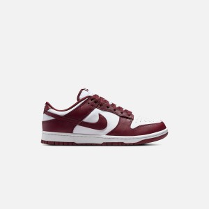 White / Red Men Kith Nike Dunk Low Retro Sneakers | 1740-BVOSJ