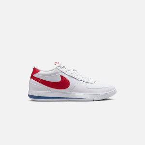 White / Red / Blue Women Kith Nike Book 1 Shoes | 5602-TYEVR