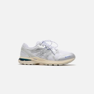 White / Silver Men Kith ASICS Gel-Terrain Sneakers | 9023-JBSDK