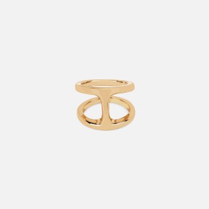 Yellow Gold Women Kith Hoorsenbuhs Dame Phantom Ring Jewelry | 2193-LDTYQ