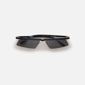 Yellow Gold Women Kith The Attico Aria Frame Eyewear | 5876-CFMOB
